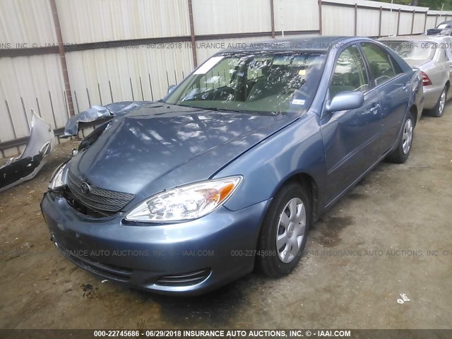 4T1BE32K04U865667 - 2004 TOYOTA CAMRY LE/XLE/SE Mavi foto 2