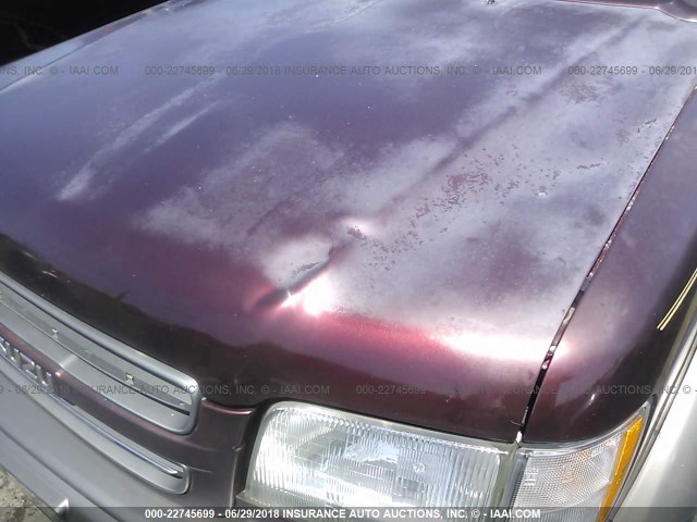 JACDJ58X117J10365 - 2001 ISUZU TROOPER S/LS/LIMITED 勃艮第红 照片 6