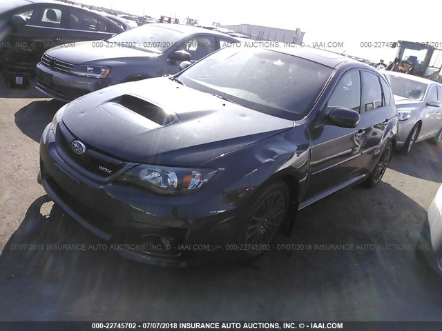 JF1GR7E67BG810056 - 2011 SUBARU IMPREZA WRX GRAY photo 2