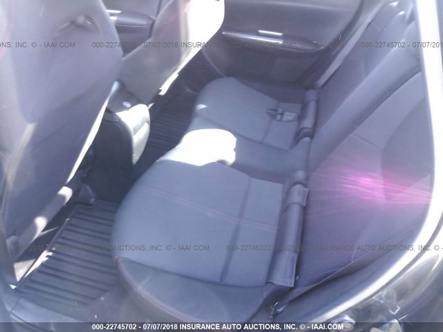 JF1GR7E67BG810056 - 2011 SUBARU IMPREZA WRX GRAY photo 8