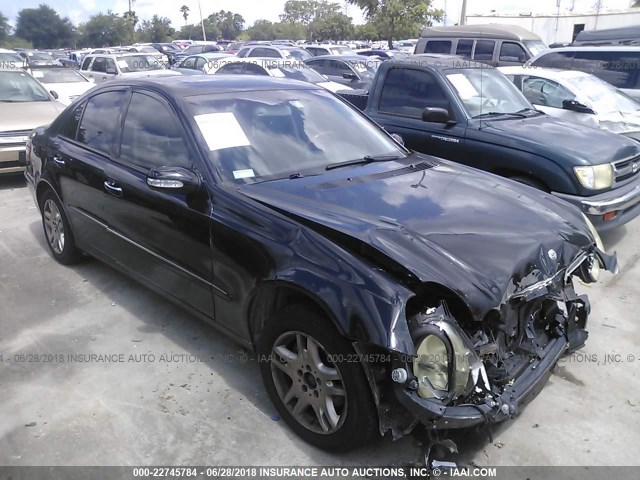 WDBUF65J13A106877 - 2003 MERCEDES-BENZ E 320 BLACK photo 1