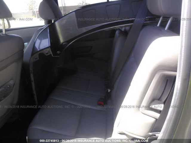 5FNYF4H91CB029038 - 2012 HONDA PILOT TOURING GRAY photo 8