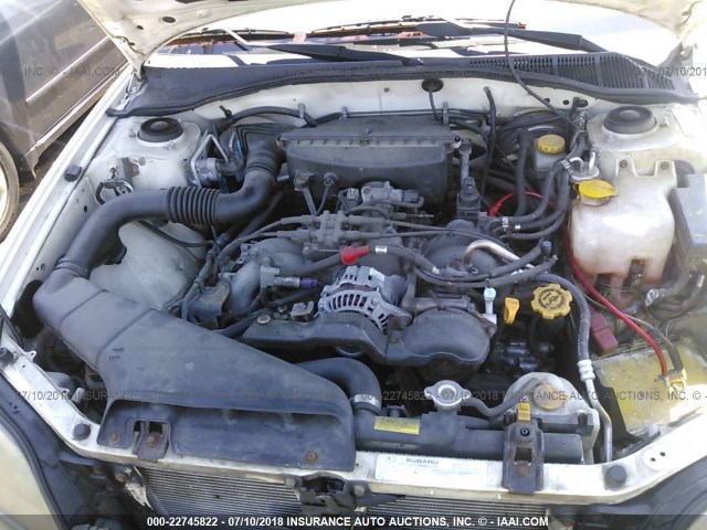 4S3BH675837635047 - 2003 SUBARU LEGACY OUTBACK AWP 白色 照片 10