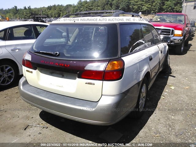 4S3BH675837635047 - 2003 SUBARU LEGACY OUTBACK AWP 白色 照片 4