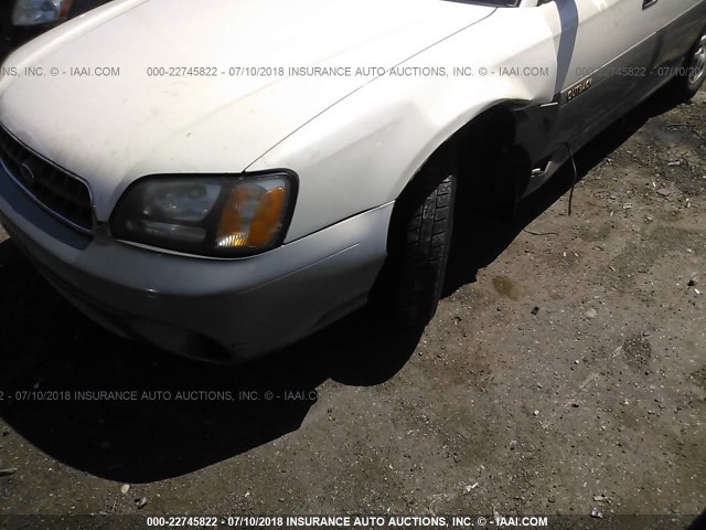 4S3BH675837635047 - 2003 SUBARU LEGACY OUTBACK AWP 白色 照片 6