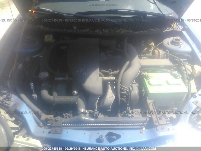 1B3ES47Y5WD689118 - 1998 DODGE NEON HIGHLINE/SPORT/LE/R/T BLUE photo 10