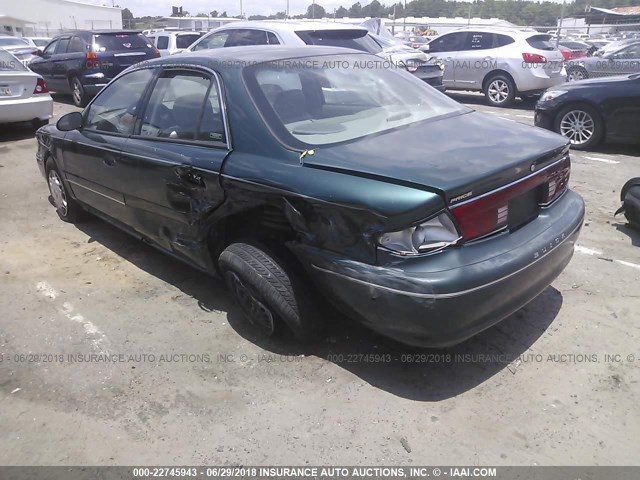 2G4WY52M2W1557114 - 1998 BUICK CENTURY LIMITED GREEN photo 3