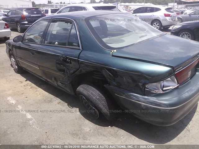 2G4WY52M2W1557114 - 1998 BUICK CENTURY LIMITED GREEN photo 6