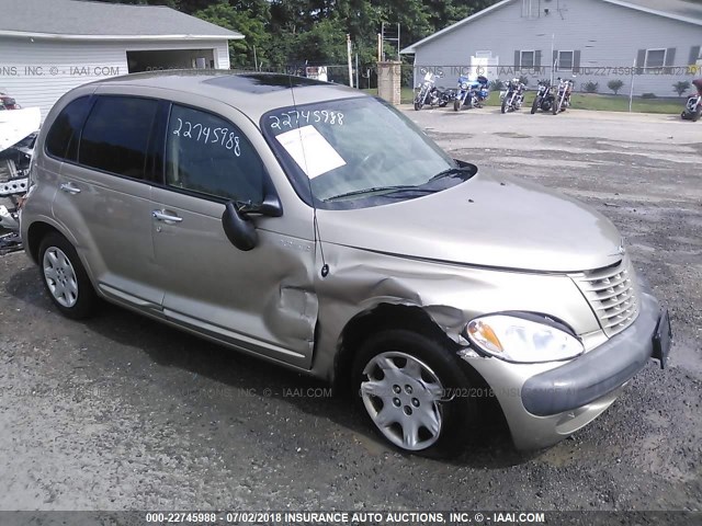 3C4FY48B72T385806 - 2002 CHRYSLER PT CRUISER CLASSIC 金色 照片 1