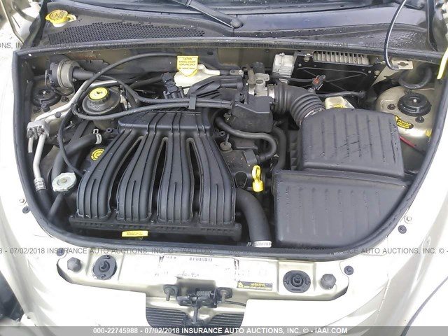 3C4FY48B72T385806 - 2002 CHRYSLER PT CRUISER CLASSIC 金色 照片 10