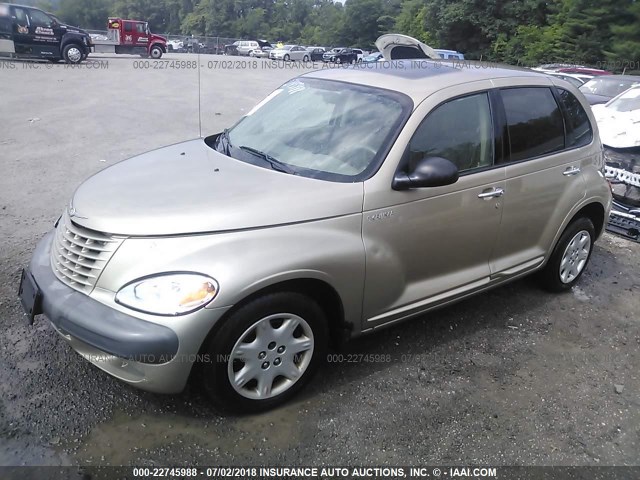 3C4FY48B72T385806 - 2002 CHRYSLER PT CRUISER CLASSIC 金色 照片 2