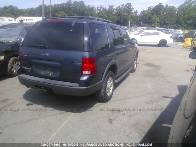 1FMZU73K93UC62139 - 2003 FORD EXPLORER XLT/XLT SPORT/NBX 蓝色 照片 4