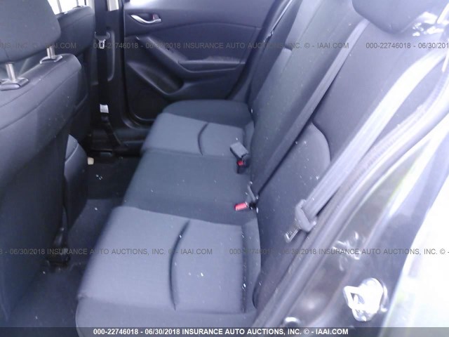 JM1BM1T70E1194980 - 2014 MAZDA 3 SV GRAY photo 8