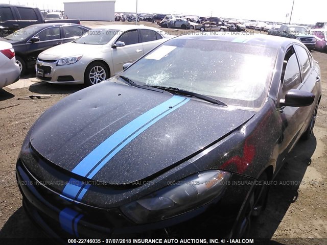 1C3CDFCH3DD320907 - 2013 DODGE DART LIMITED/R/T BLACK photo 6