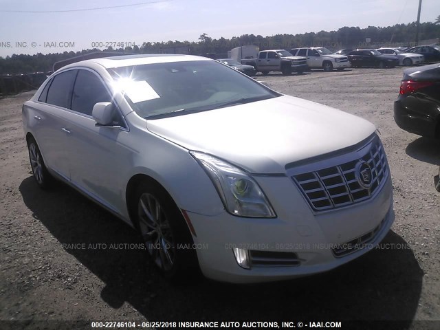 2G61P5S36D9210296 - 2013 CADILLAC XTS LUXURY COLLECTION WHITE photo 1