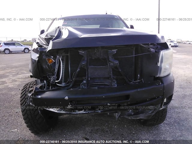 3GCPCSE03DG126896 - 2013 CHEVROLET SILVERADO C1500 LT Schwarz Foto 6