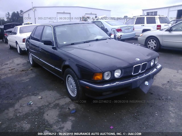 WBAGC4312NDC30107 - 1992 BMW 735 IL BLACK photo 1
