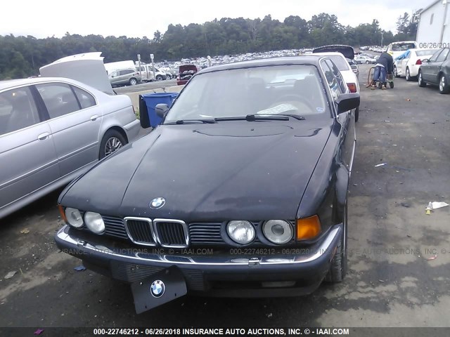 WBAGC4312NDC30107 - 1992 BMW 735 IL BLACK photo 6