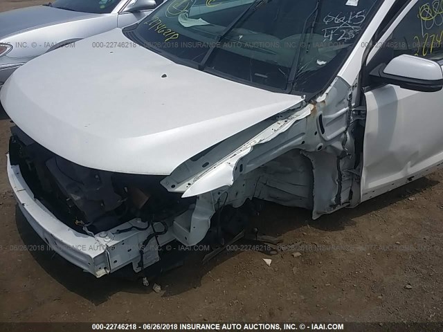 2FMDK4KC0CBA05658 - 2012 FORD EDGE LIMITED WHITE photo 6