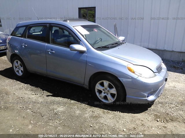 2T1LR30E25C490910 - 2005 TOYOTA COROLLA MATRIX XR BLUE photo 1