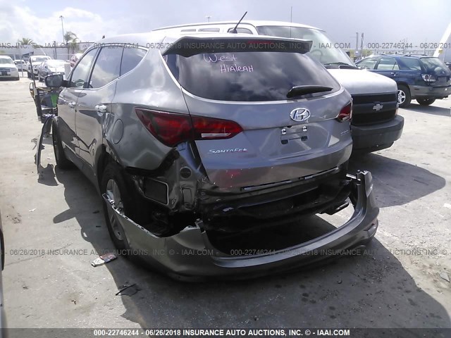 5NMZT3LB9JH071230 - 2018 HYUNDAI SANTA FE SPORT  Champagne photo 3