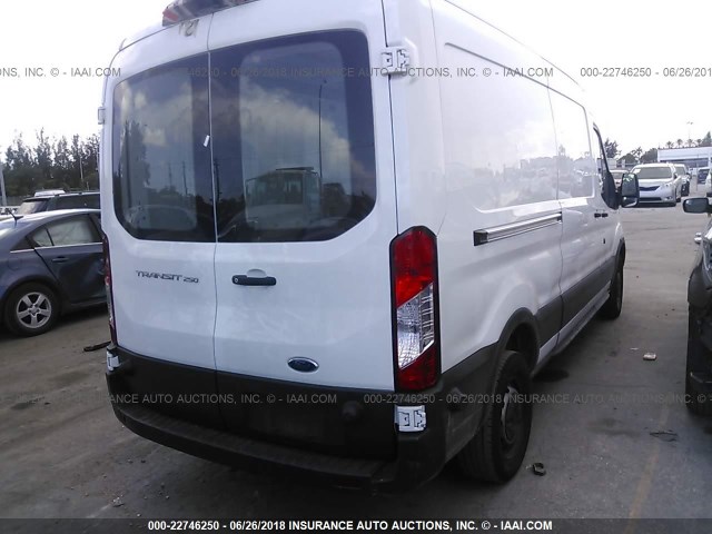 1FTYR2CM4JKA21829 - 2018 FORD TRANSIT T-250 WHITE photo 4