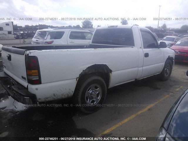 1GTEC14V4YE374098 - 2000 GMC NEW SIERRA C1500 WHITE photo 4