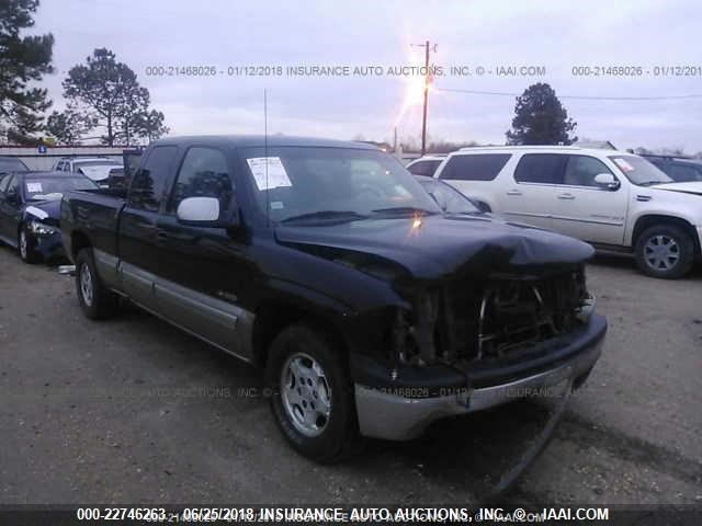 2GCEC19T511398182 - 2001 CHEVROLET SILVERADO C1500 BLACK photo 1