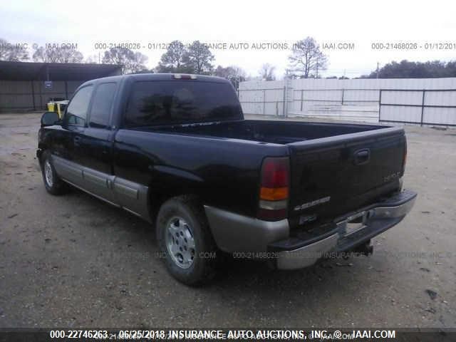 2GCEC19T511398182 - 2001 CHEVROLET SILVERADO C1500 BLACK photo 3