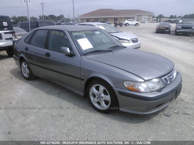 YS3DF58K012040516 - 2001 SAAB 9-3 SE GRAY photo 1