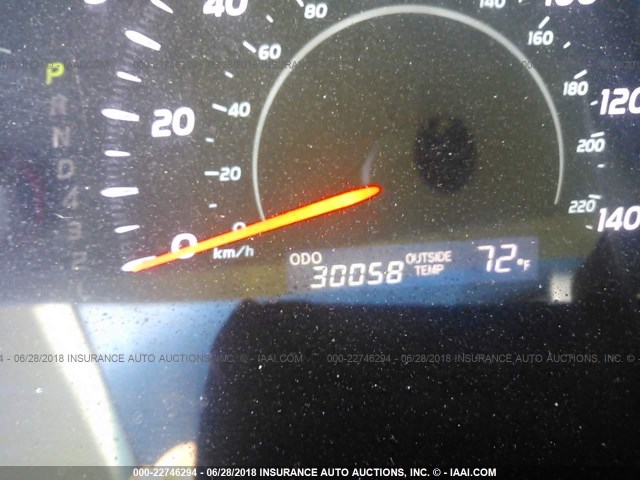 4T1BE46K98U255207 - 2008 TOYOTA CAMRY CE/LE/XLE/SE BLUE photo 7