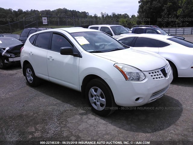 JN8AS58V58W138061 - 2008 NISSAN ROGUE S/SL WHITE photo 1