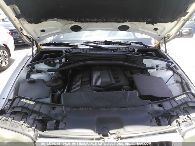 WBXPA93475WD02054 - 2005 BMW X3 3.0I WHITE photo 10