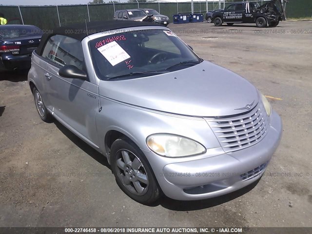 3C3EY55E55T335432 - 2005 CHRYSLER PT CRUISER TOURING SILVER photo 1