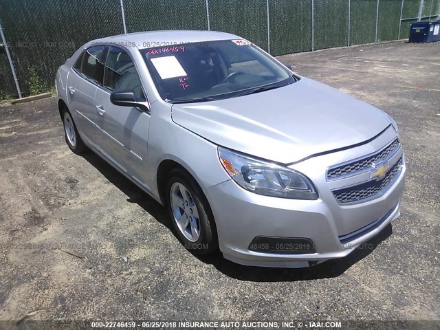 1G11B5SL9EF145537 - 2014 CHEVROLET MALIBU LS ვერცხლისფერი ფოტო 1