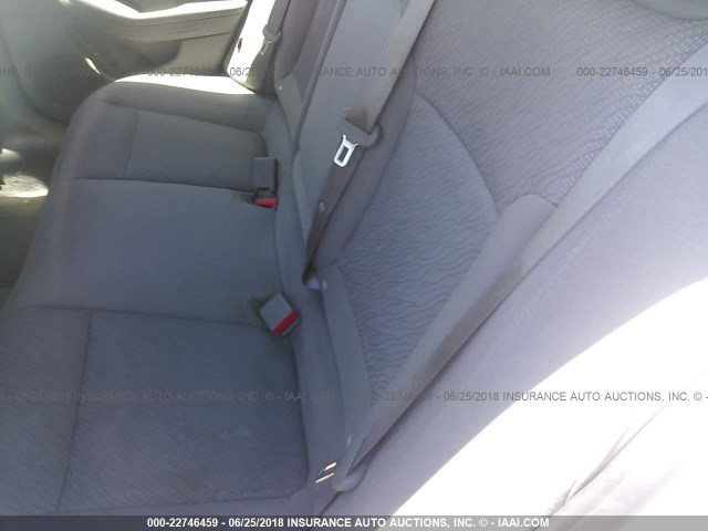 1G11B5SL9EF145537 - 2014 CHEVROLET MALIBU LS ვერცხლისფერი ფოტო 8