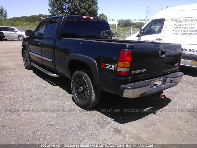 1GTEK19ZX6Z218233 - 2006 GMC NEW SIERRA K1500 BLACK photo 3