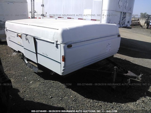 4CE688F13W7227503 - 1998 COLEMAN SEAPINE TRAILER  WHITE photo 1