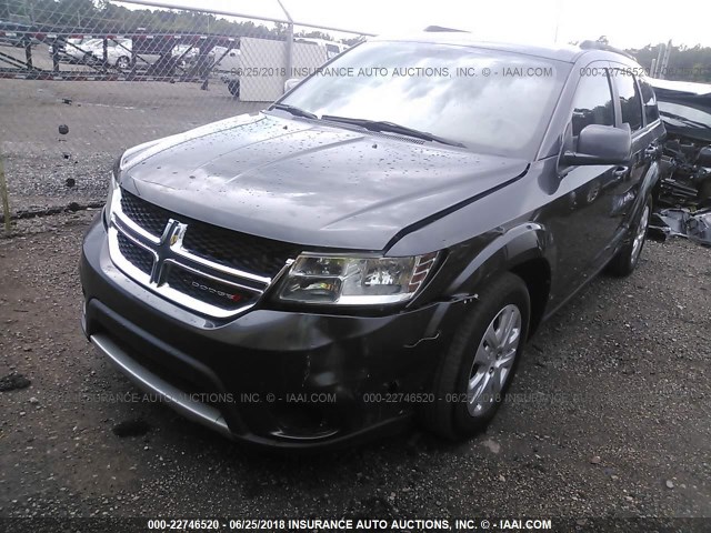 3C4PDDBG3ET251044 - 2014 DODGE JOURNEY SXT GRAY photo 6