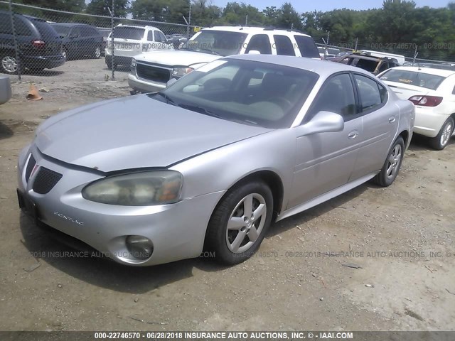 2G2WP542451151146 - 2005 PONTIAC GRAND PRIX ვერცხლისფერი ფოტო 2