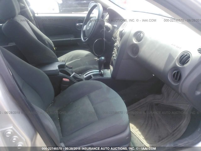 2G2WP542451151146 - 2005 PONTIAC GRAND PRIX ვერცხლისფერი ფოტო 5