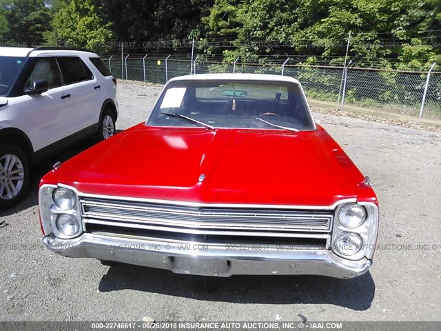 PM43F8D317461 - 1968 PLYMOUTH FURY RED photo 6
