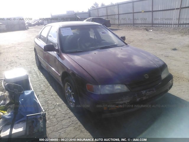 1HGCD5658RA146558 - 1994 HONDA ACCORD EX/EX-R RED photo 1