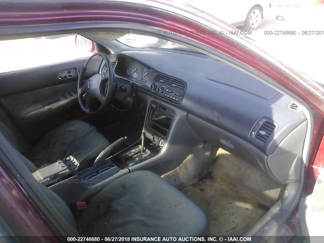 1HGCD5658RA146558 - 1994 HONDA ACCORD EX/EX-R RED photo 5