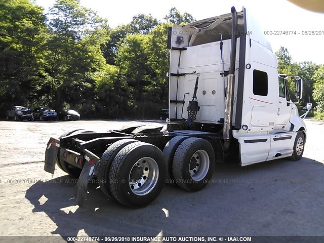 3HSDJSJRXBN341639 - 2011 INTERNATIONAL PROSTAR أبيض صورة 4