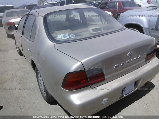 JN1CA21D8TT743616 - 1996 NISSAN MAXIMA GLE/GXE/SE GOLD photo 3