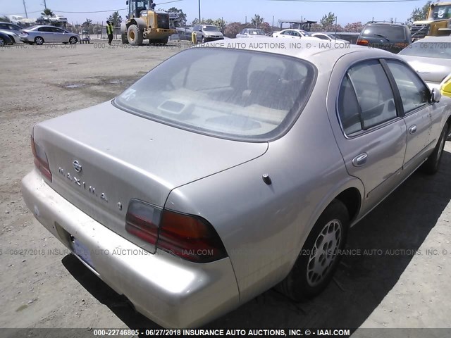 JN1CA21D8TT743616 - 1996 NISSAN MAXIMA GLE/GXE/SE GOLD photo 4