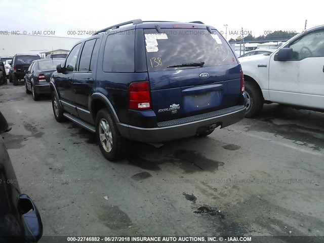 1FMZU63K94UB00233 - 2004 FORD EXPLORER XLT/XLT SPORT/NBX 蓝色 照片 3