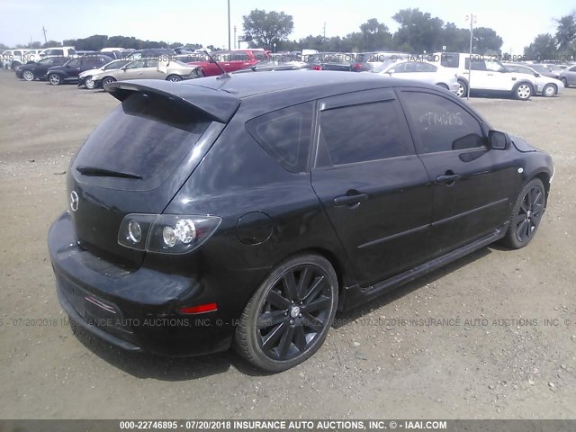 JM1BK34LX71627205 - 2007 MAZDA SPEED 3 黑色 照片 4