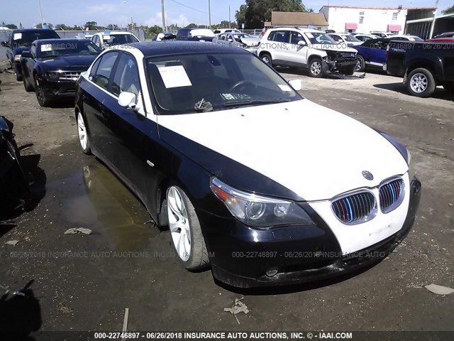 WBANB33554B109134 - 2004 BMW 545 I WHITE photo 1